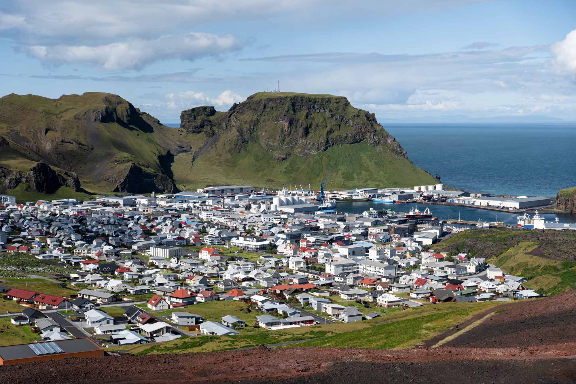 Islas Vestman en Islandia